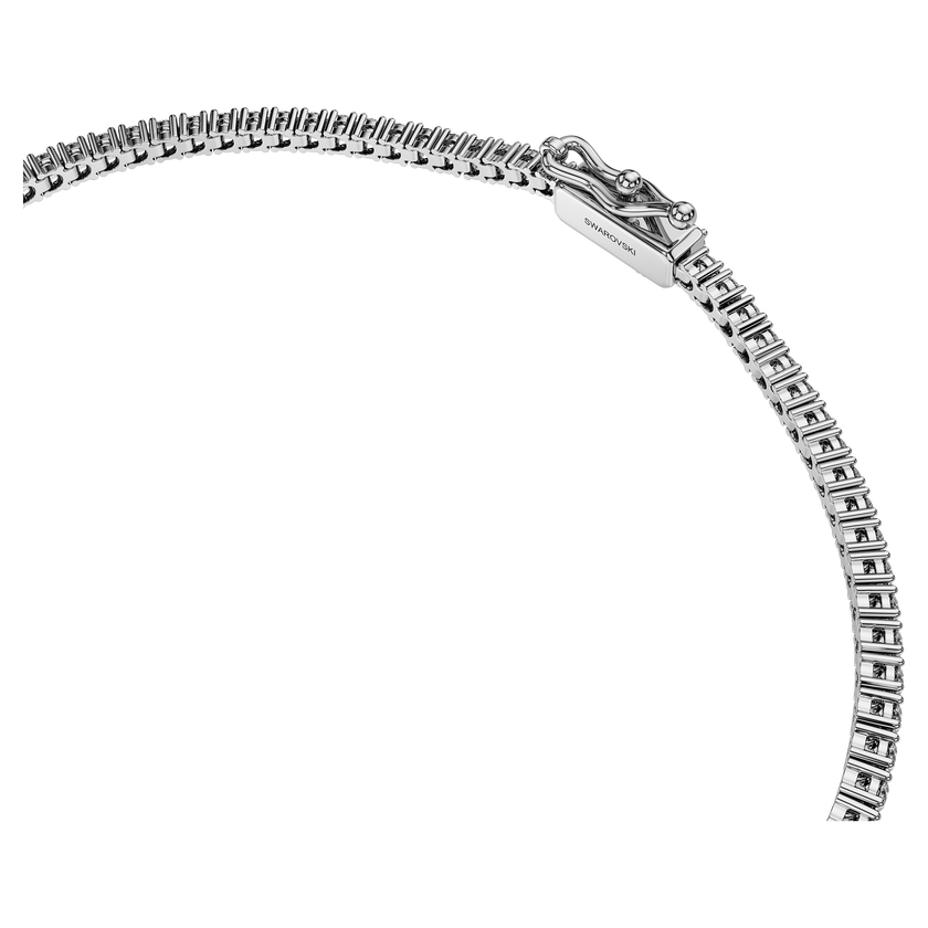swarovski eternity tennis bracelet  laboratory grown diamonds 1 5 ct tw  18k white gold