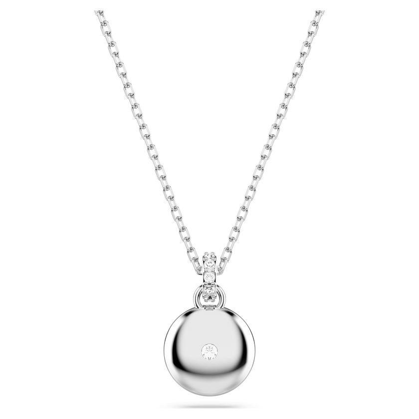 swarovski sublima pendant  white  rhodium plated
