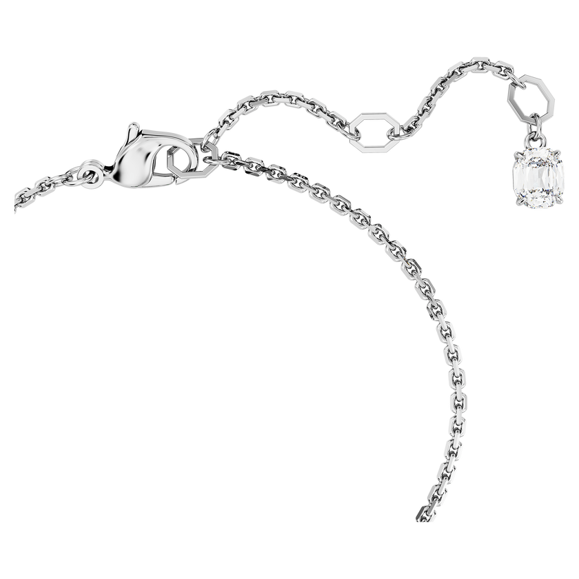 swarovski mesmera bracelet  mixed cuts  green  rhodium plated