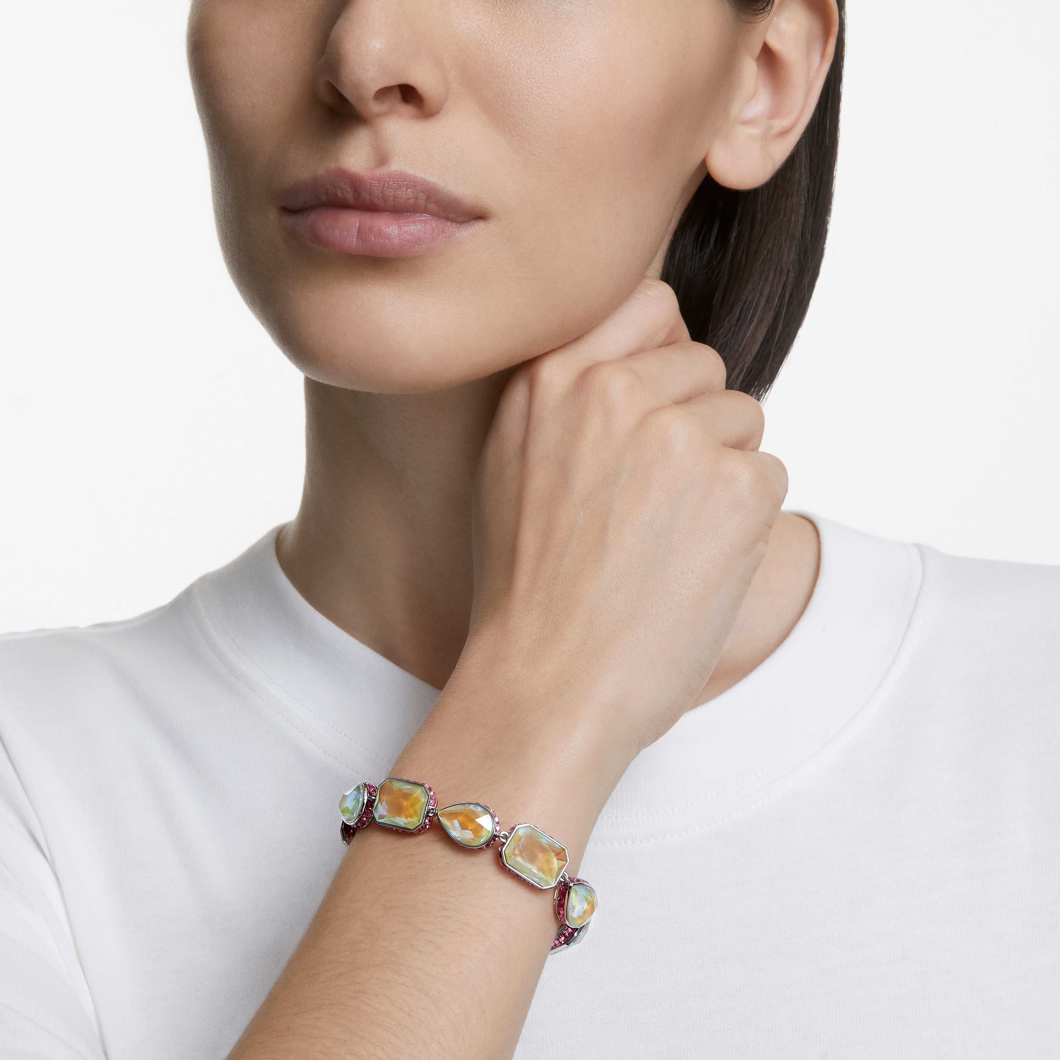 Buy Swarovski Orbita bracelet, Reversible, Mixed cut