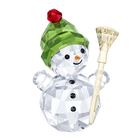 Snowman With Broom Stick