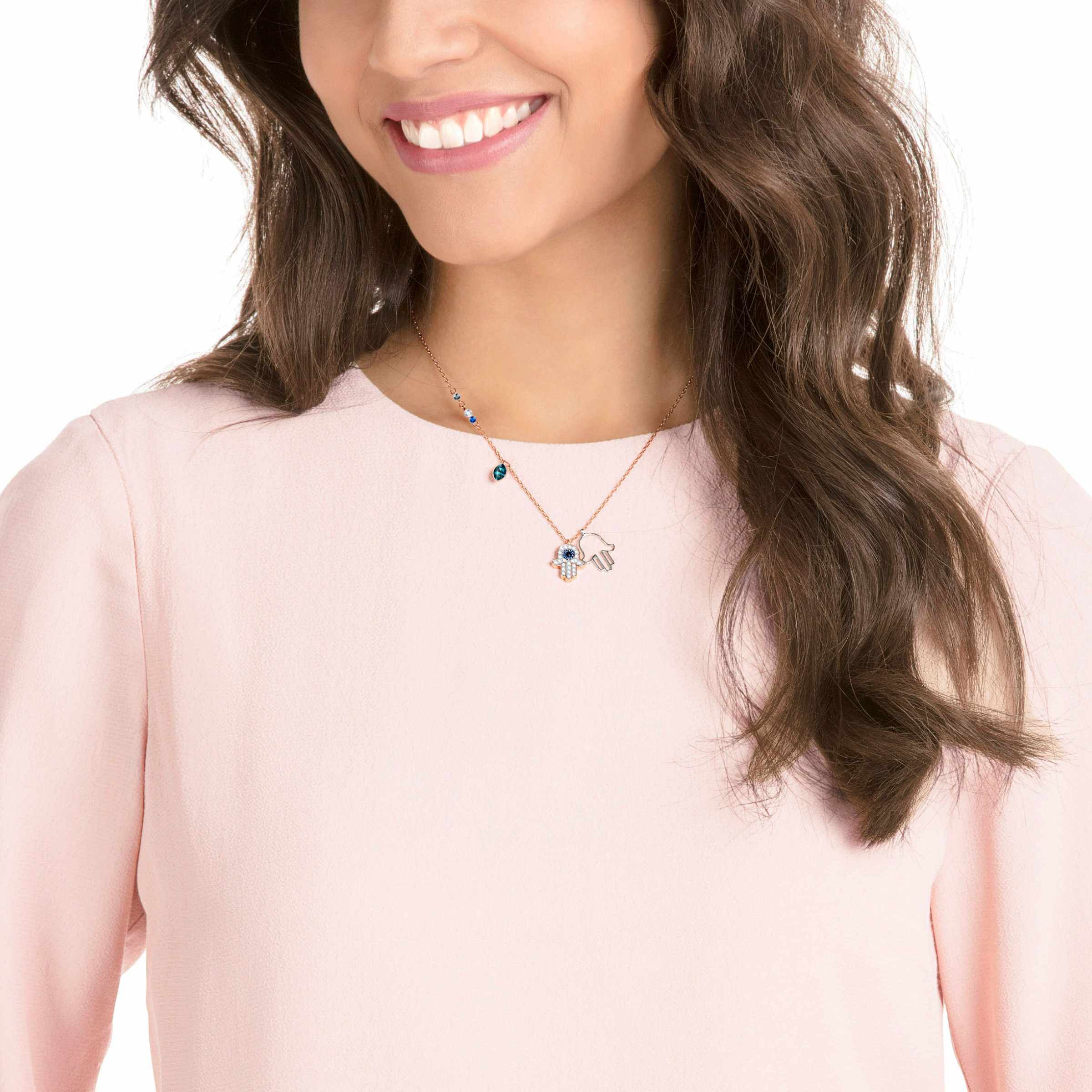 Buy Swarovski Swarovski Symbolic pendant Hamsa hand Multicolored
