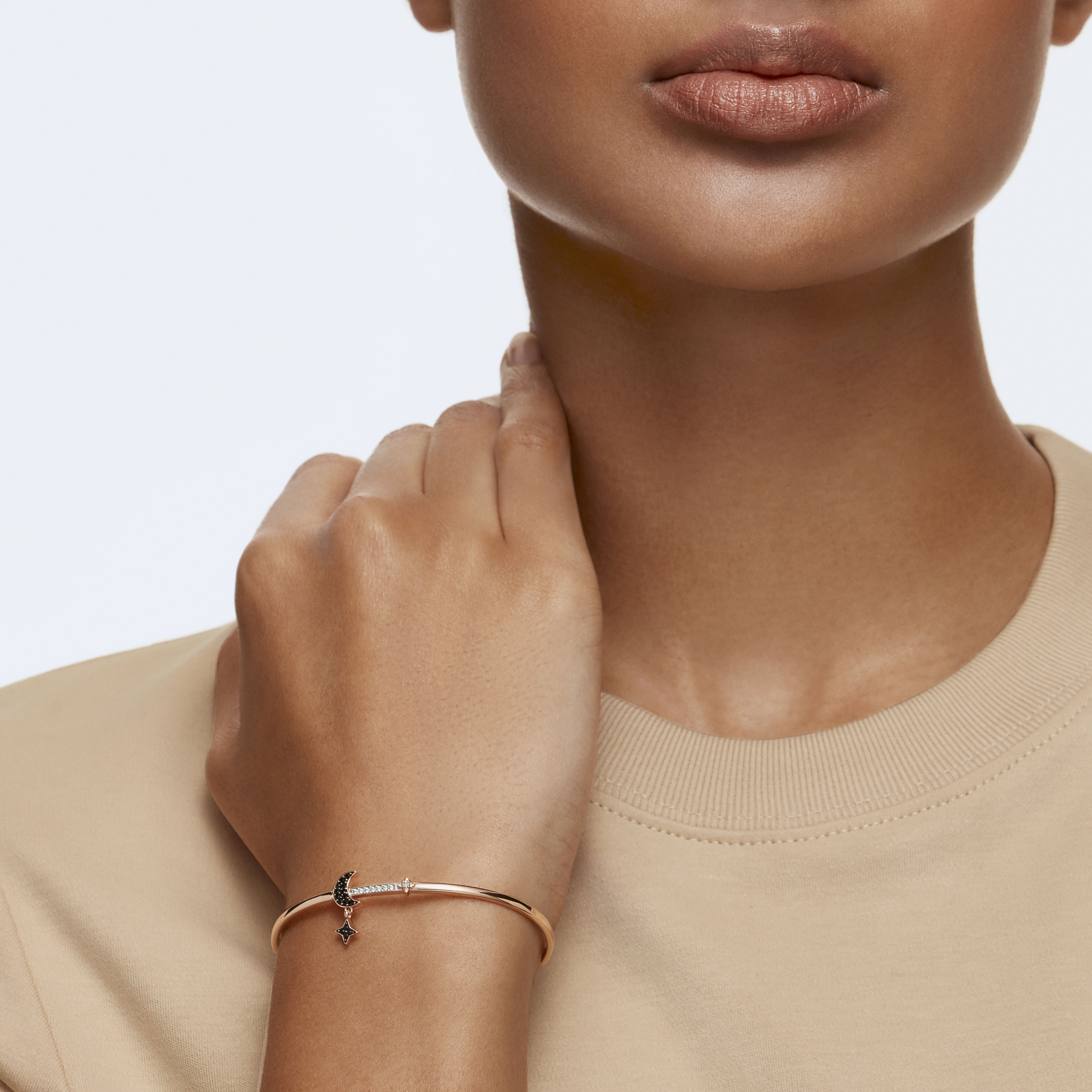 Swarovski moon and star bracelet online