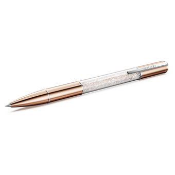 swarovski crystalline ballpoint pen  rose gold tone  rose gold tone plated