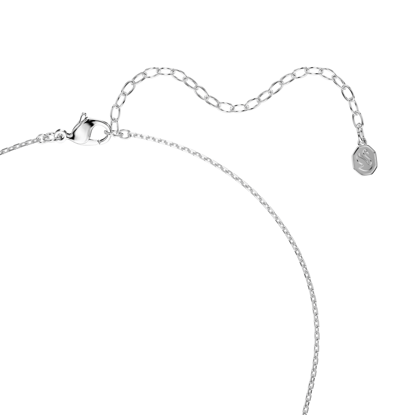 swarovski mesmera necklace  marquise cut  white  rhodium plated