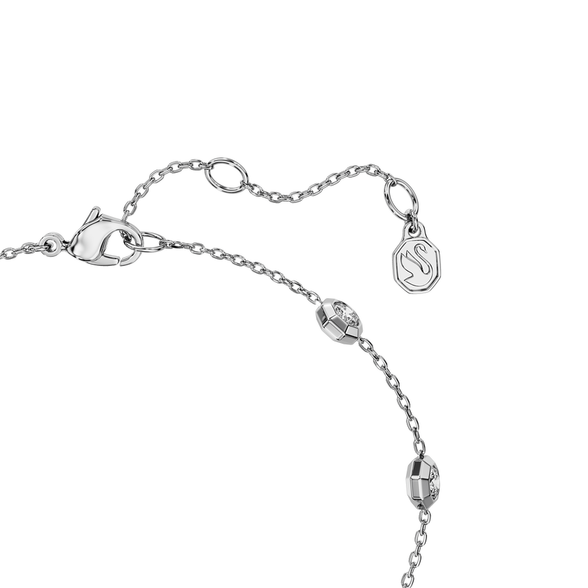 swarovski octagon bracelet  lab grown diamonds 0 8 ct tw  round shape  sterling silver