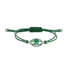 Swarovski Power Collection Evil Eye  Bracelet, Green, Stainless steel