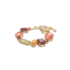 Gema bracelet, Multicolored, Gold-tone plated
