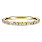 swarovski eternity band ring laboratory grown diamonds 0 2 ct tw 18k yellow gold