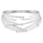 swarovski matrix choker mixed cuts white rhodium plated