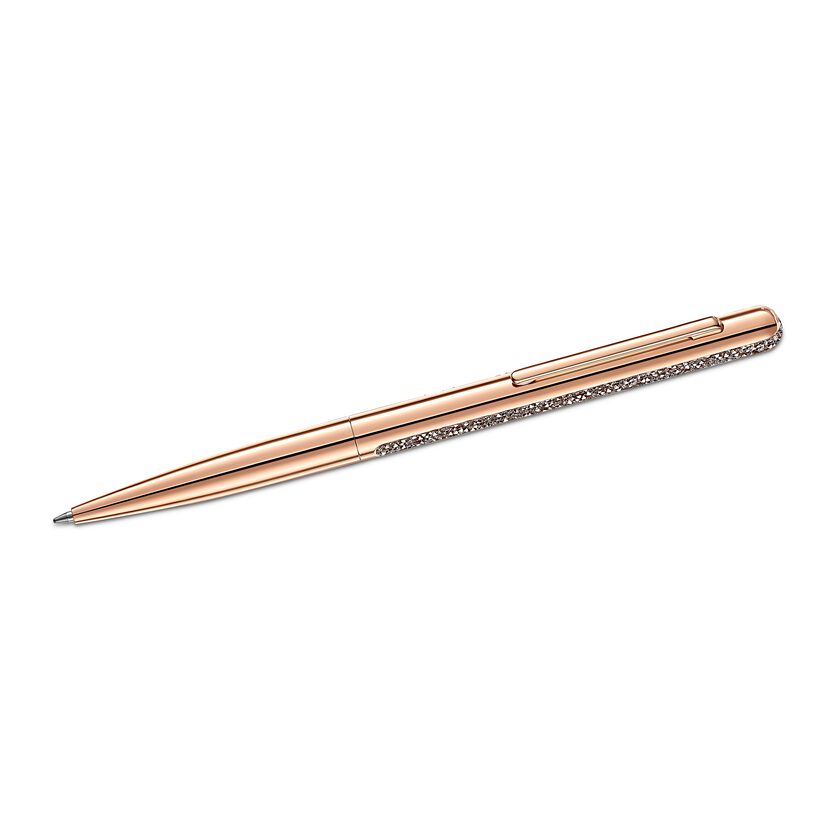 Crystal Shimmer Ballpoint Pen, Rose-gold tone, Rose-gold tone plated