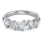 swarovski galaxy ring laboratory grown diamonds 1 ct tw 18k white gold