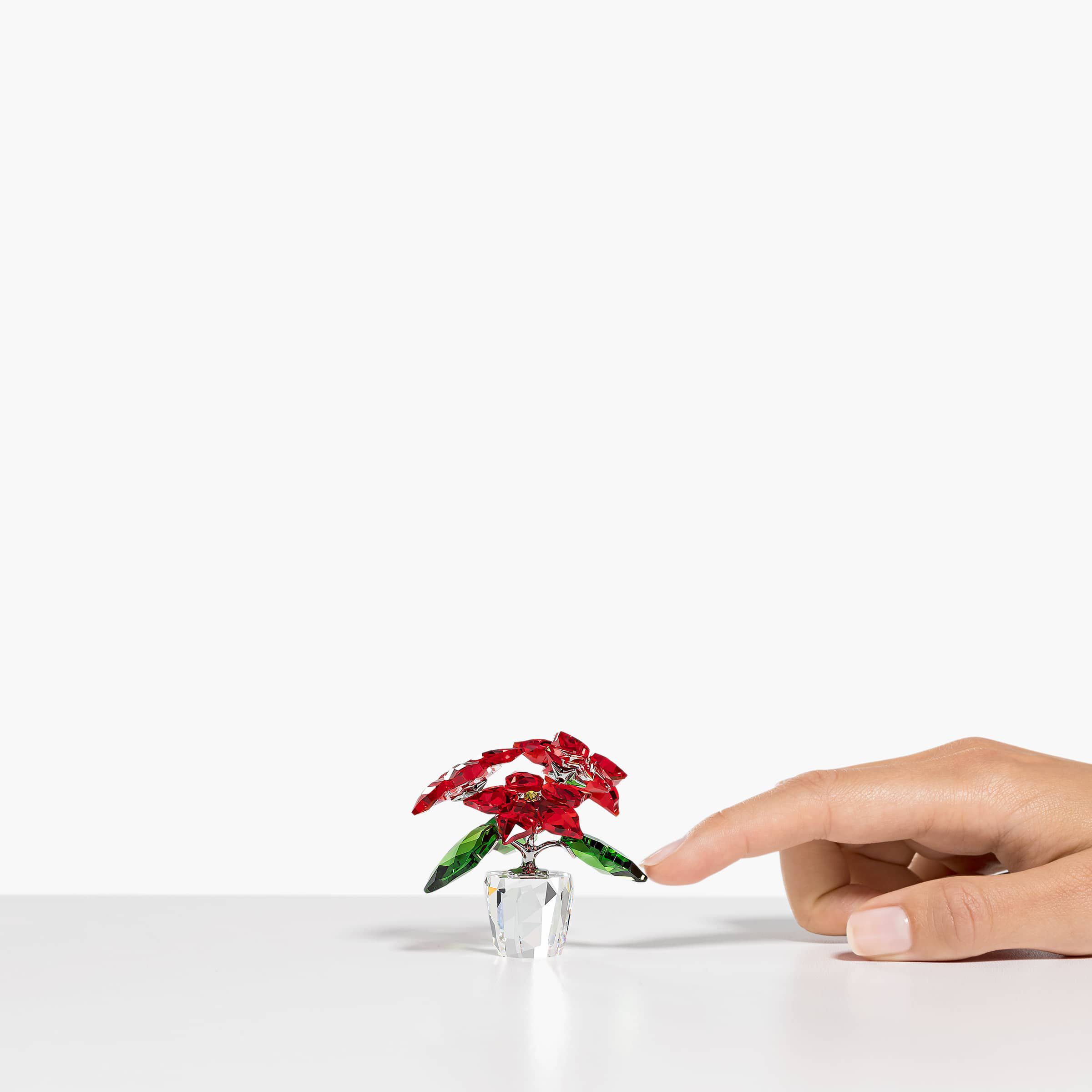 swarovski joyful poinsettia