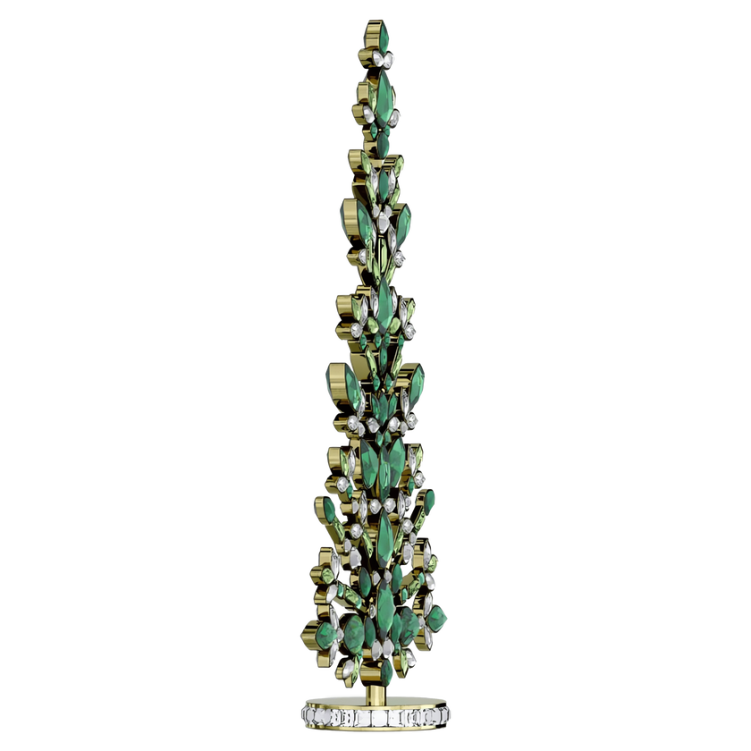 swarovski gema holiday tree  green
