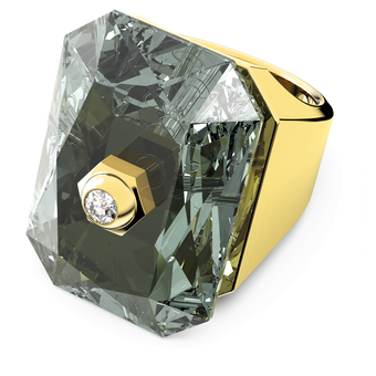swarovski studiosa ring gray gold tone plated