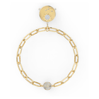 The Elements Sun Bracelet, White, Gold-tone plated