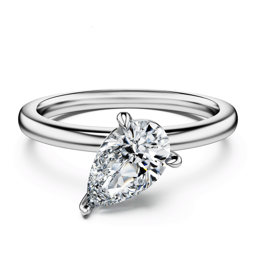 swarovski galaxy ring  laboratory grown diamonds 1 4 ct tw  18k white gold