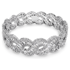 swarovski hyperbola choker wave white rhodium plated