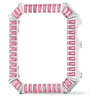 swarovski millenia case compatible with apple watch pink