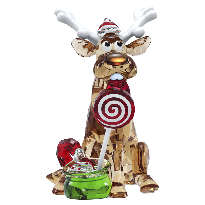 swarovski holiday cheers dulcis reindeer