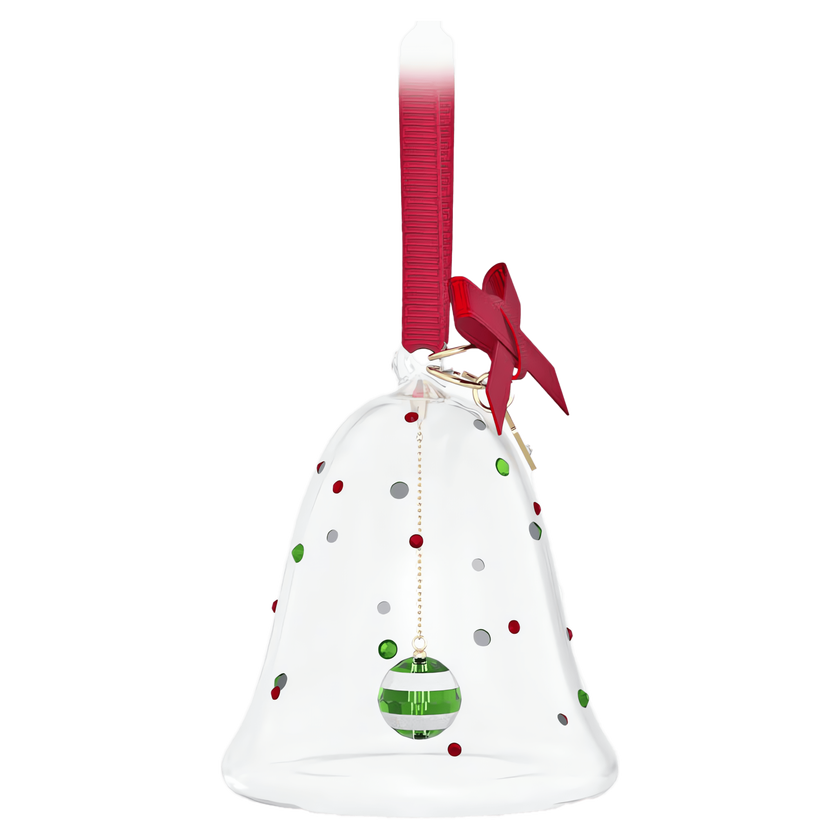 swarovski holiday cheers dulcis bell ornament