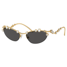 Sunglasses, Cat-eye shape, SKU001, Grey