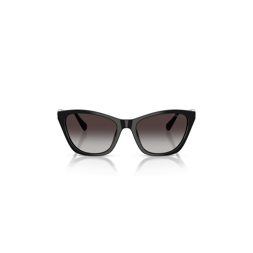 swarovski sunglasses  cat eye shape  sk6068  black
