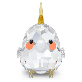 swarovski all you need are birds yellow cockatiel