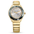 Watch, Metal bracelet, Gold tone, Gold-tone finish