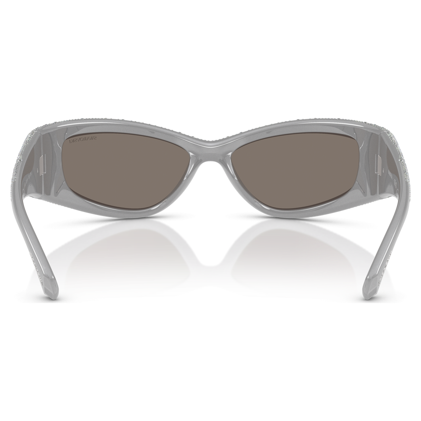swarovski sunglasses  sk6027  silver tone