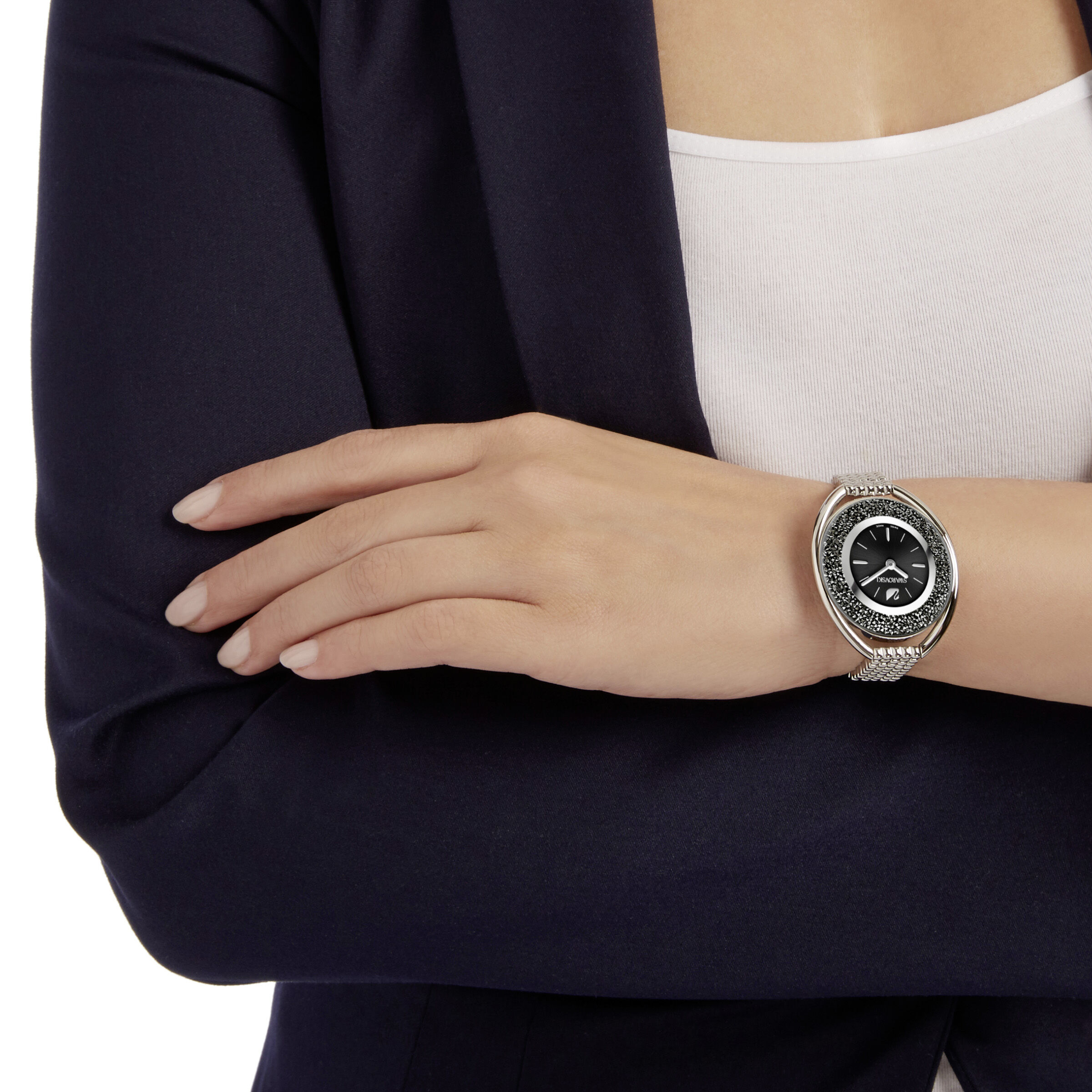 Swarovski hotsell oval watch