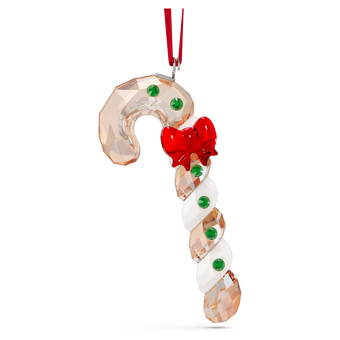 Holiday Cheers Gingerbread Candy Cane Ornament
