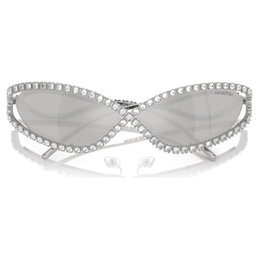 swarovski sunglasses  sk7024  silver tone