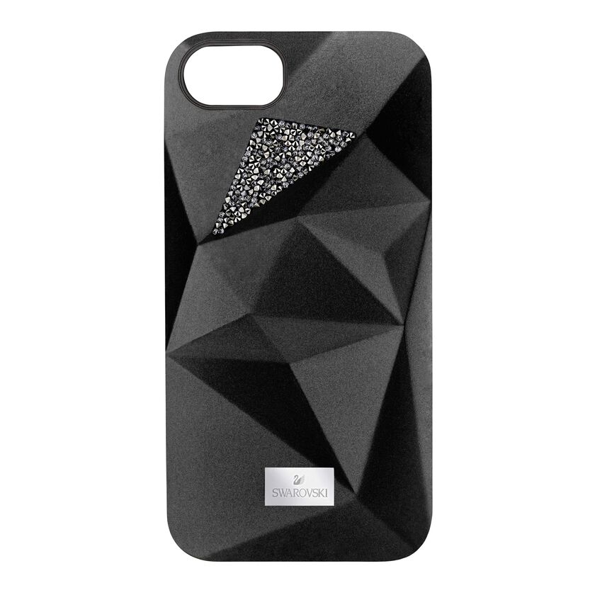 Facets Smartphone Case with Bumper, iPhone® 7, Black