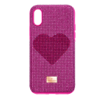 Crystalgram Heart Smartphone Case with Bumper, iPhone® XS Max, Pink