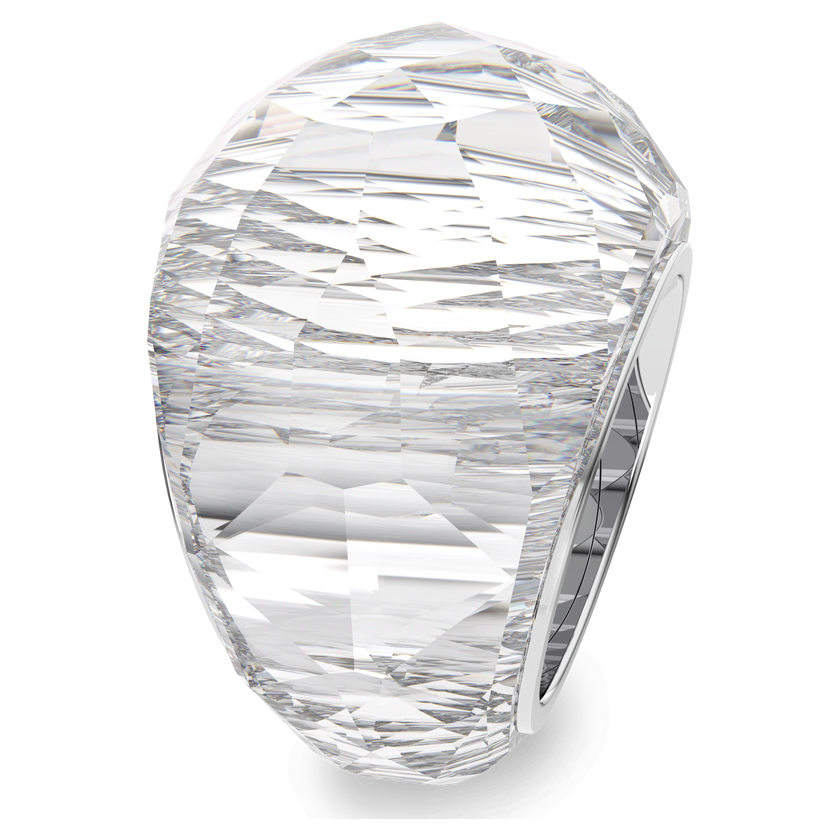 swarovski nirvana ring  white  stainless steel