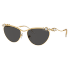 Sunglasses, Oval shape, SK7017, Gold tone