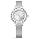 swarovski silver tone