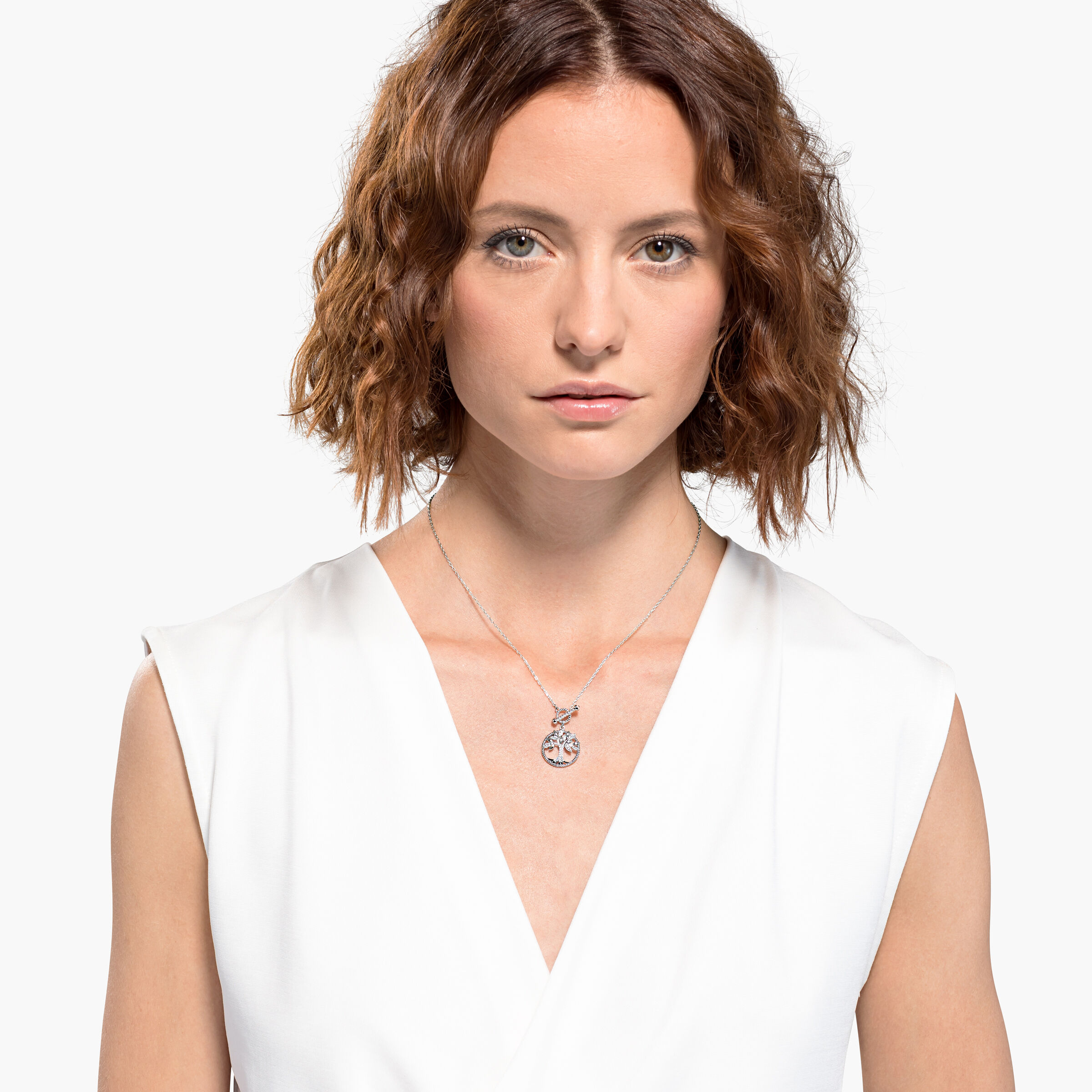 Swarovski symbolic tree shop of life necklace