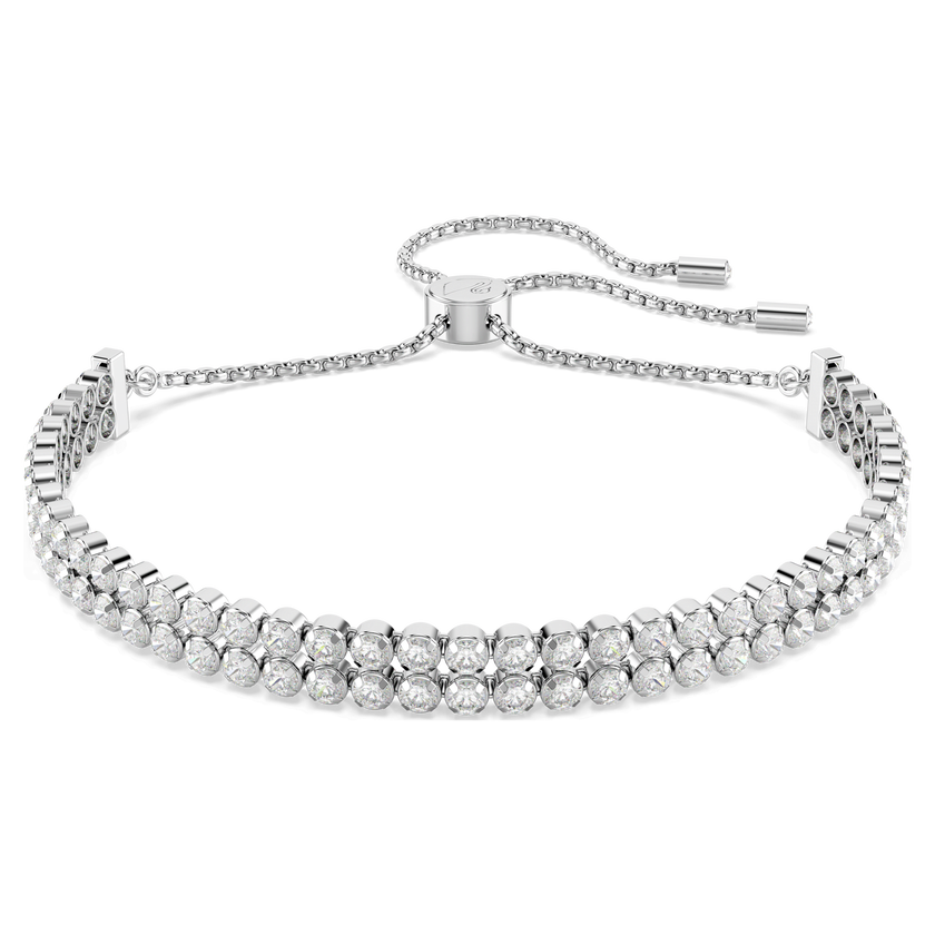 Matrix Tennis bracelet, Round cut, Round cut | Swarovski UAE