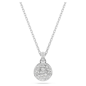 swarovski sublima pendant  white  rhodium plated