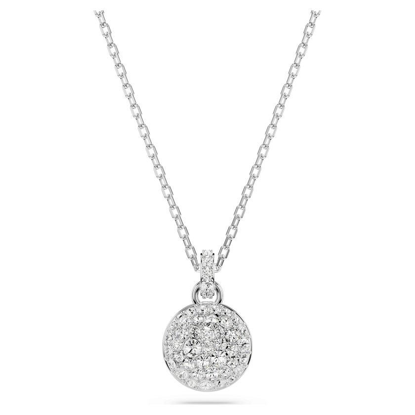 swarovski sublima pendant  white  rhodium plated