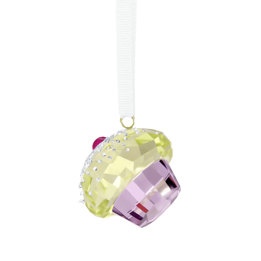 swarovski holiday cheers  dulcis cupcake ornament