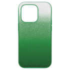 swarovski high smartphone case  iphone  14 pro  green