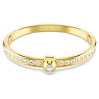 swarovski numina bangle round cut white gold tone plated