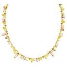 swarovski gema strandage mixed cuts yellow gold tone plated