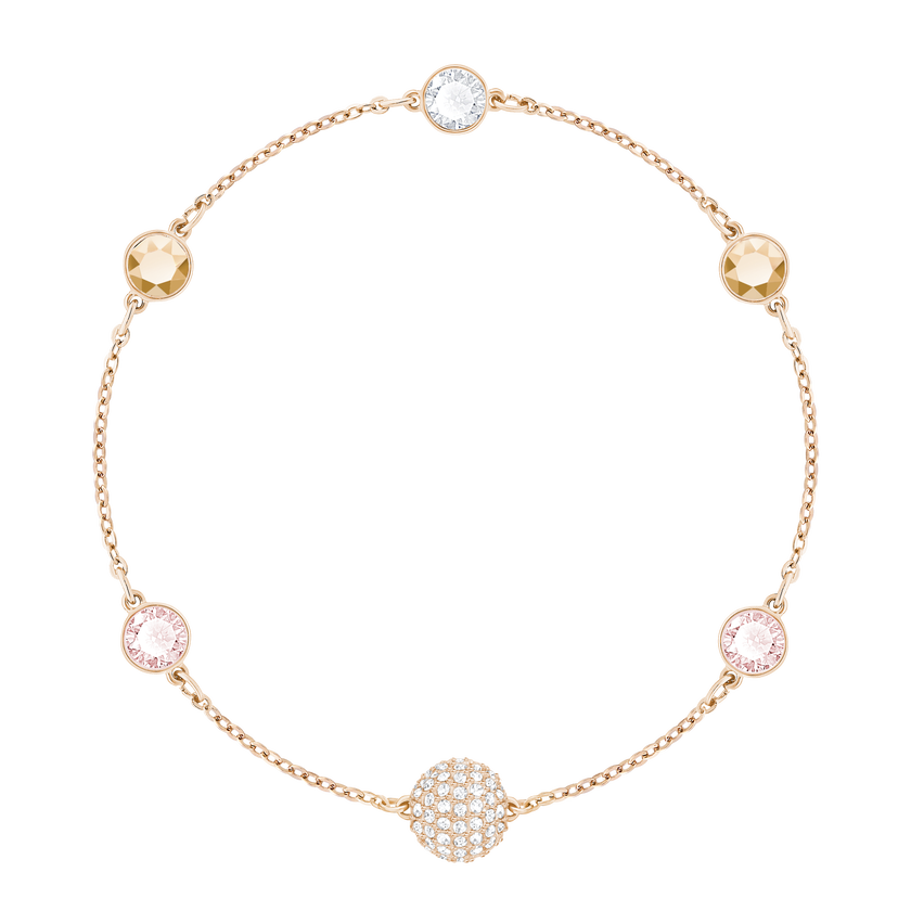 Swarovski Remix Collection Timeless Strand, Rose, Rose-gold tone plated