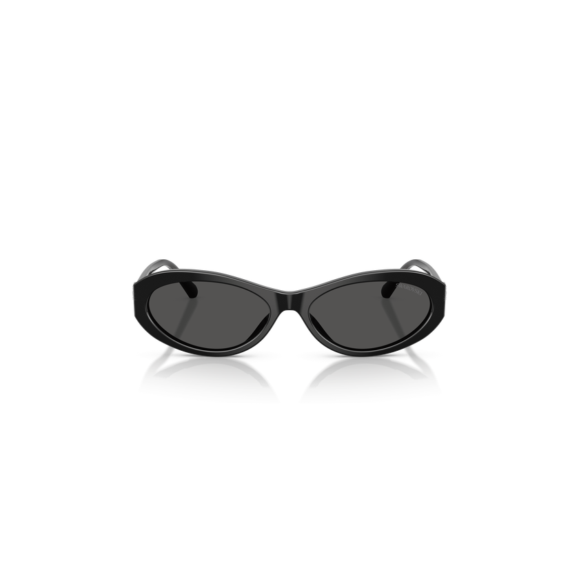swarovski sunglasses  oval shape  sk6069  black