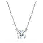 swarovski eternity pendant laboratory grown diamonds 1 ct tw 18k white gold