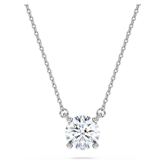 swarovski eternity pendant laboratory grown diamonds 1 ct tw 18k white gold